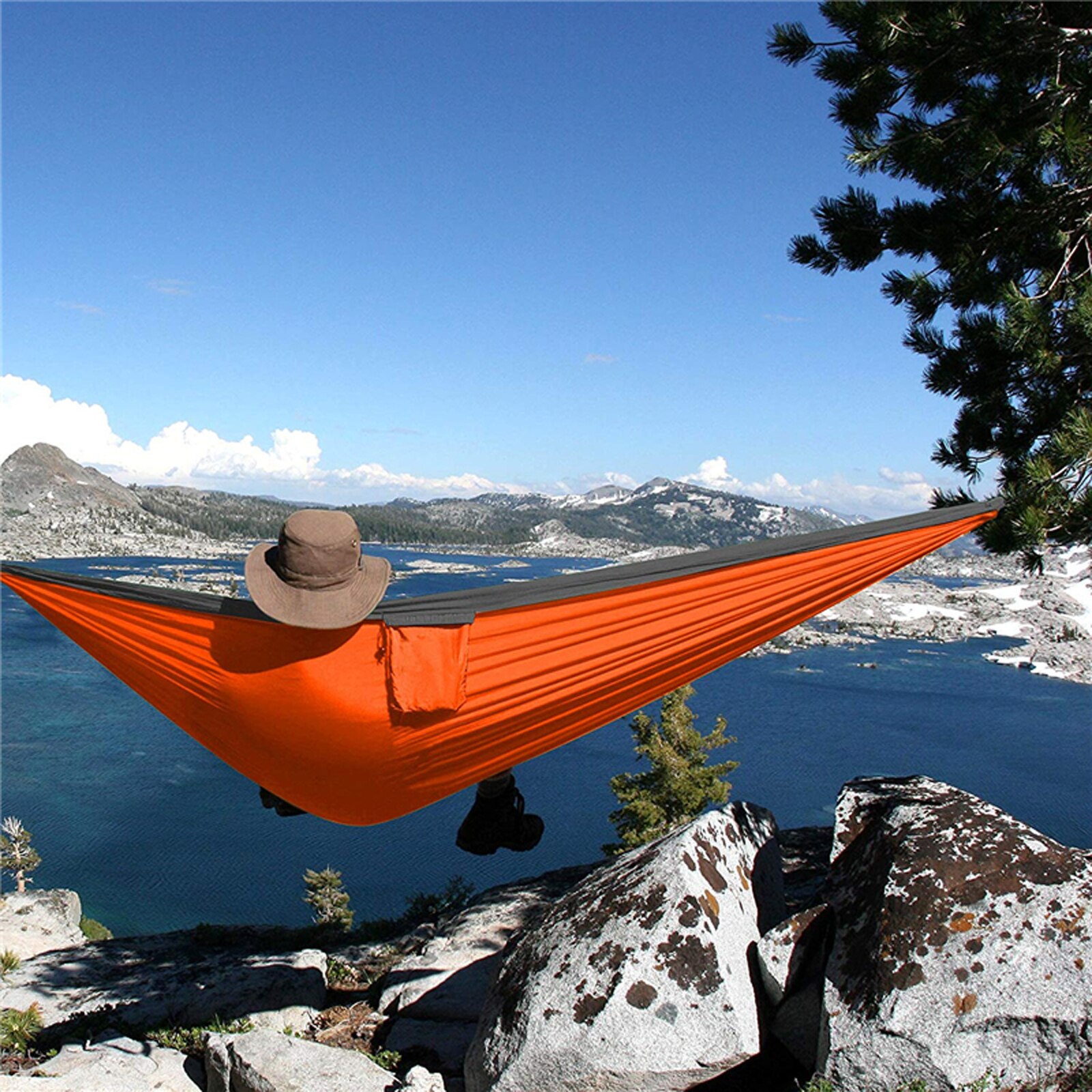 Cheap Goat Tents Double Hammock Travel Camping Chair Swing Beach Bed Rope Straps for Outdoor Camping Hiking Picnic Travel Tents 